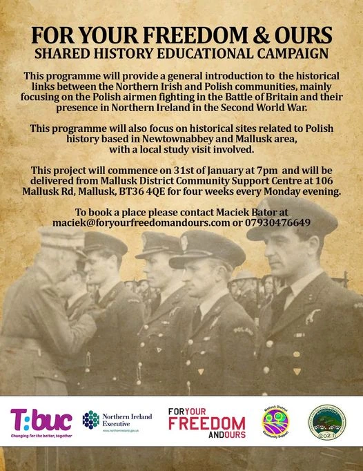 For Your Freedom & Ours – Shared History Educational Campaign